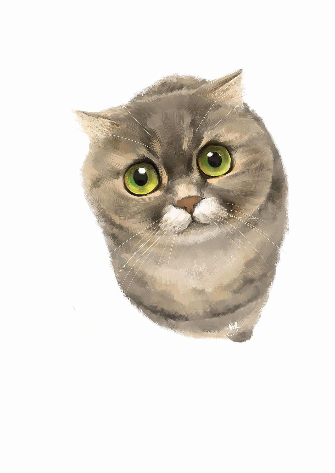 看见了可爱的猫猫（图ZOTU2MDY2MzY=） - 创作习作 - 站酷设计师韵如琳子原创素材 - 站酷ZCOOL