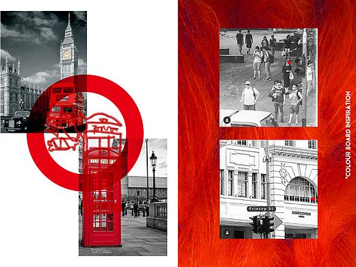 #I SAW RED# | 红色系元素捕捉 伦敦街头小巷手机摄影