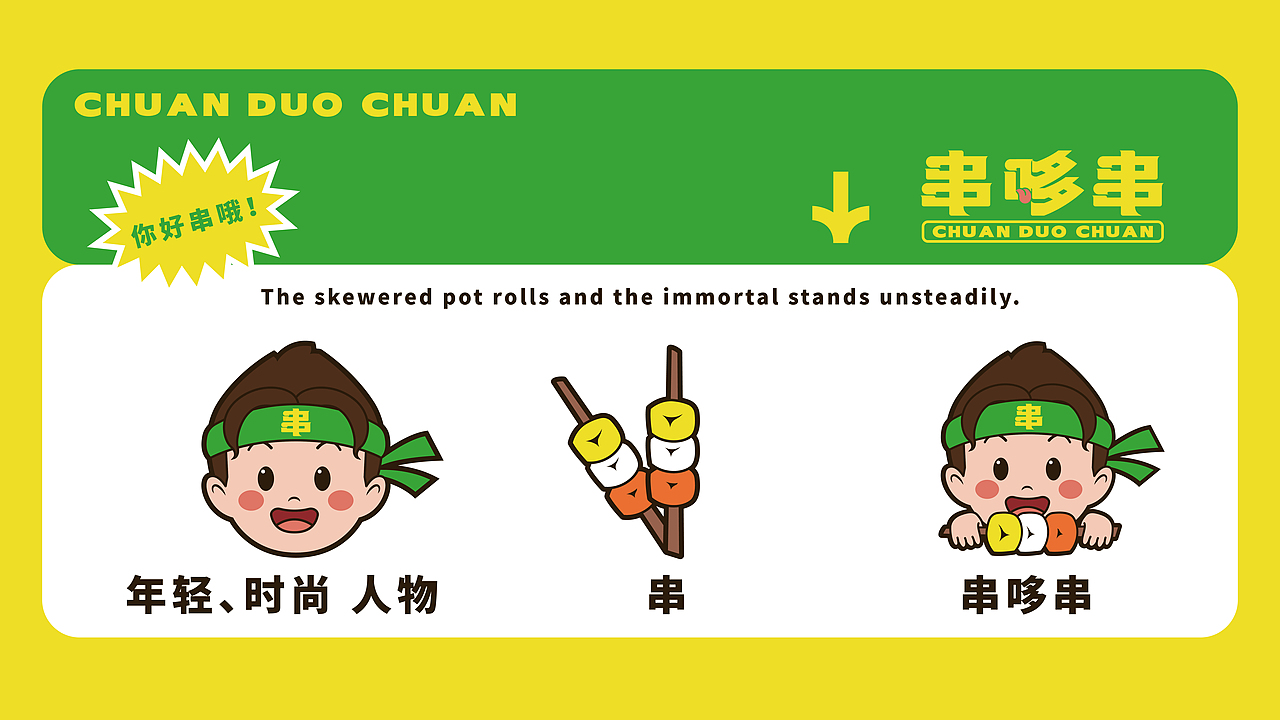 餐饮品牌 | 串哆串-回转小火锅（图ZMzQ1MTEyNDE2） - 品牌 - 站酷设计师鱼家木鱼原创素材 - 站酷ZCOOL