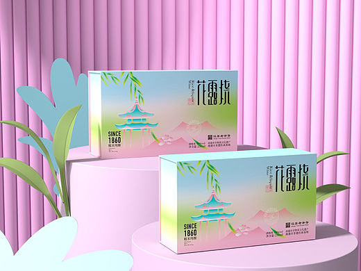 江苏老字号花露烧包装设计升级古风国风包装