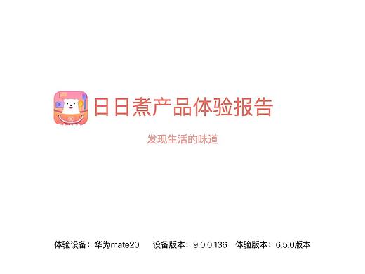 日日煮产品体验报告