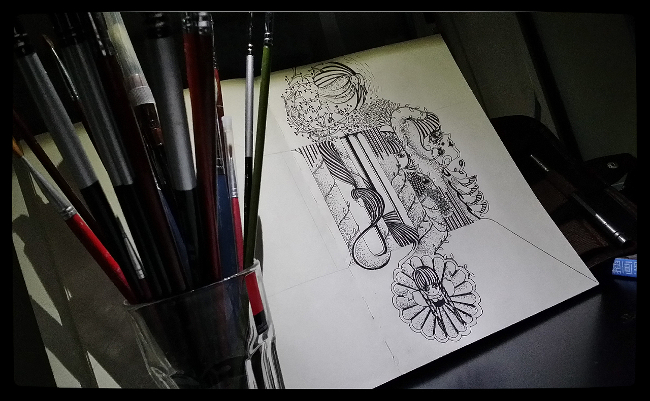 童年（图ZNTU3MzgwNTI=） - 创作习作 - 站酷设计师爬藤君一原创素材 - 站酷ZCOOL