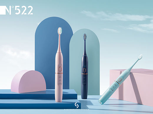 电商摄影 | HWAWEI电动牙刷 & 522studio