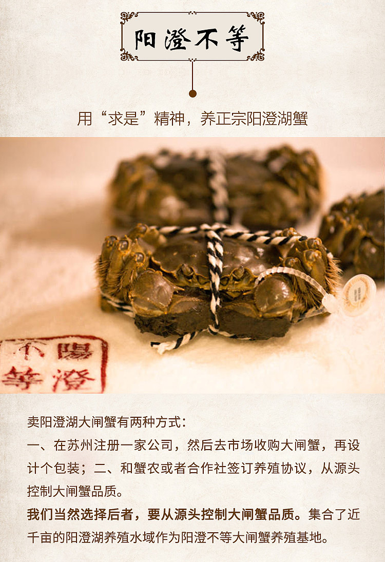 阳澄湖大闸蟹详情页