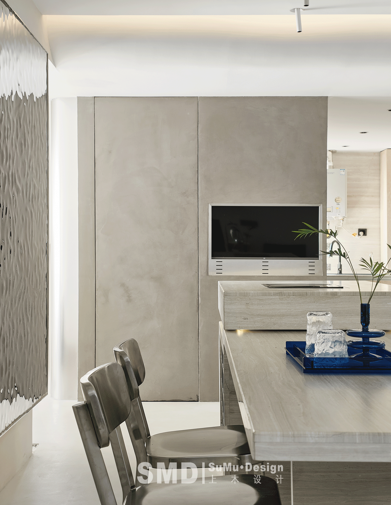 「Pure」侘寂风极简复式小宅，从柜子里“偷”面积！（图ZMjc1OTMyMzQ0） - 家装设计 - 站酷设计师南京上木设计原创素材 - 站酷ZCOOL