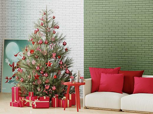 C4D圣诞节室内氛围渲染