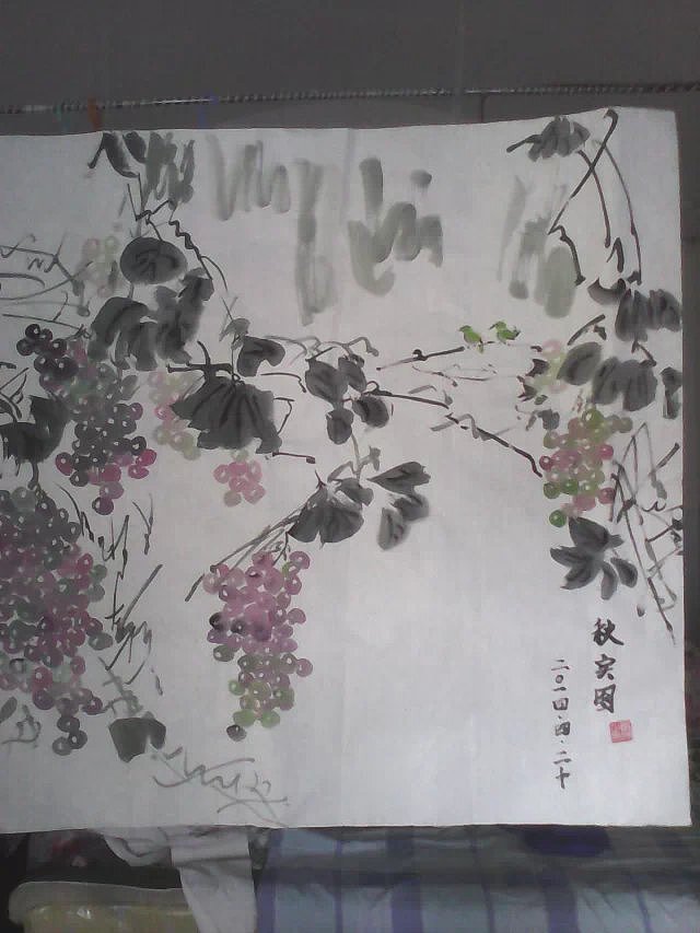 早期国画，油棒画尝试（图ZMTM0Mzk5MTAw） - 绘画 - 站酷设计师微零七原创素材 - 站酷ZCOOL