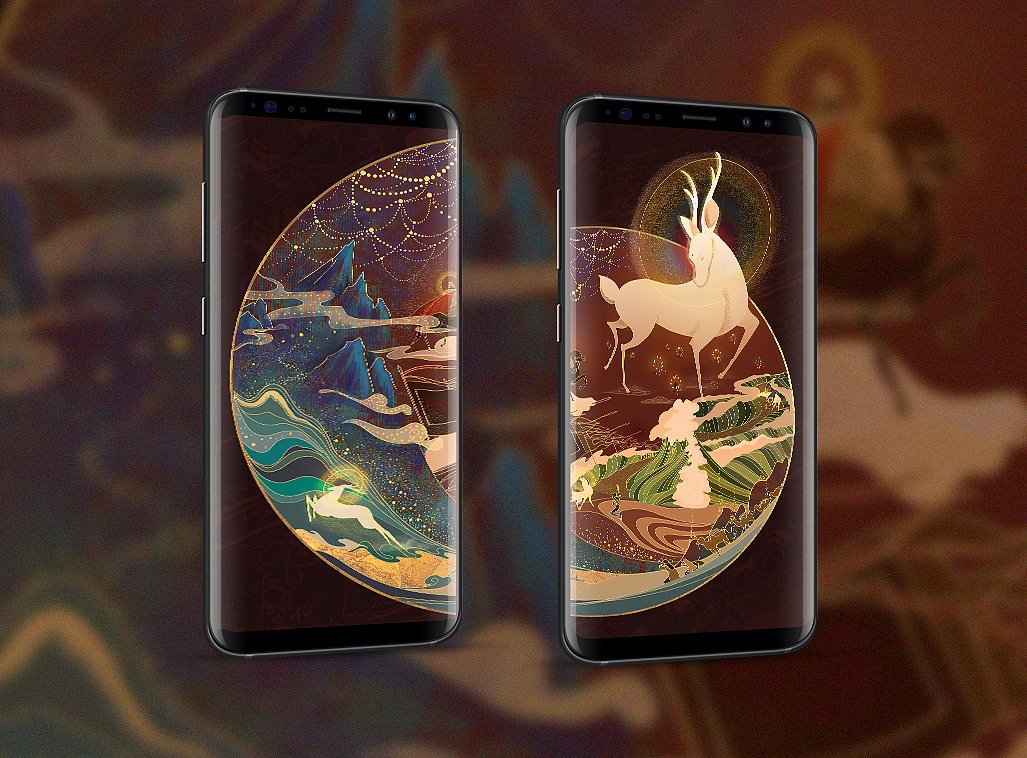 国风插画 | 鹿王本生图