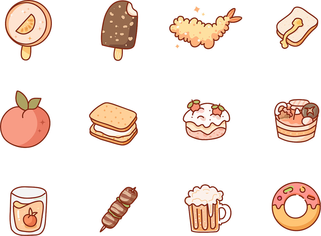 近期描边插画练习整理（图ZMjUzMTQ0NzM2） - 创作习作 - 站酷设计师橘子怀里睡原创素材 - 站酷ZCOOL