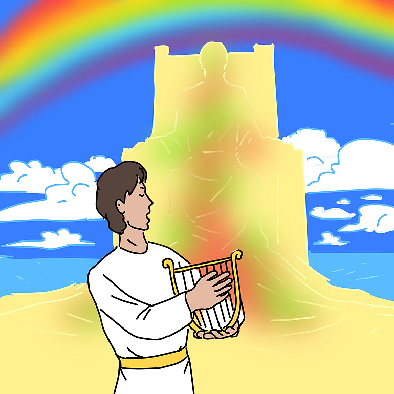 耶和华是我的牧者_petersong0517-站酷zcool