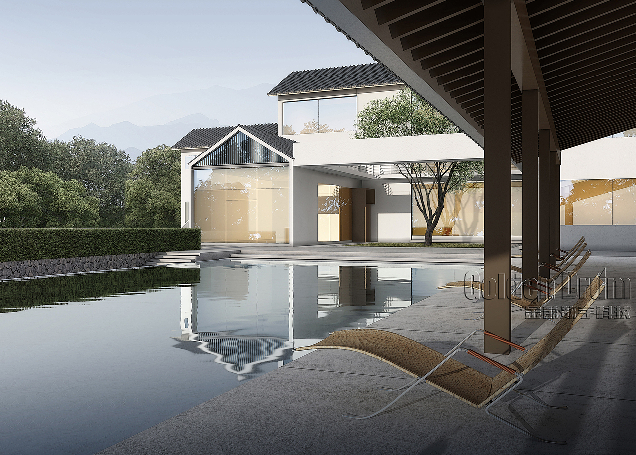 建筑表现（图ZMjAyNTA3MTI0） - 建筑/空间 - 站酷设计师杭州金鼓数字科技原创素材 - 站酷ZCOOL