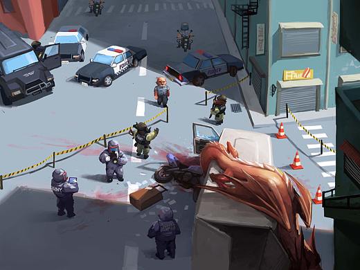 動(dòng)物城日常事故現(xiàn)場(chǎng)（個(gè)人主頁(yè)-ZMzg0MDU5NjA=） - 創(chuàng)作習(xí)作 - 站酷設(shè)計(jì)師王咨堯原創(chuàng)素材 - 站酷ZCOOL