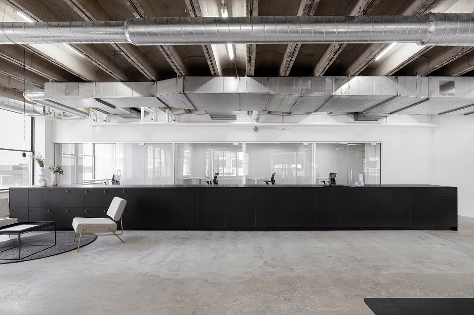 建筑设计公司办公室交流区装修