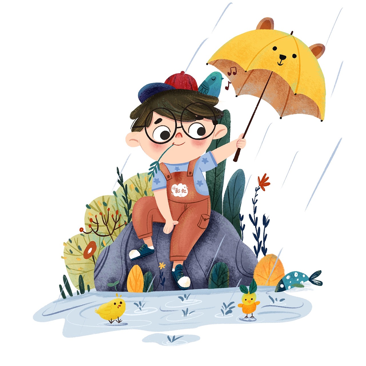 小场景（图ZMjIyNzQ4OTQw） - 儿童插画 - 站酷设计师插画师彩虹原创素材 - 站酷ZCOOL