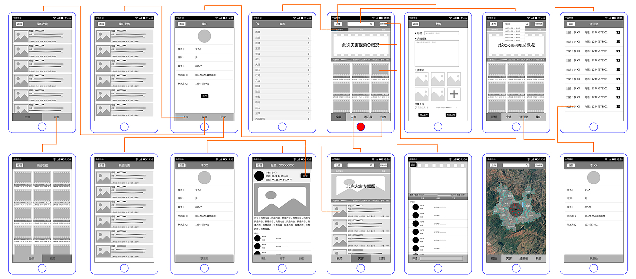 低保交互原型图界面展示举报9分享墨刀设计画布- sketch设计插件界面