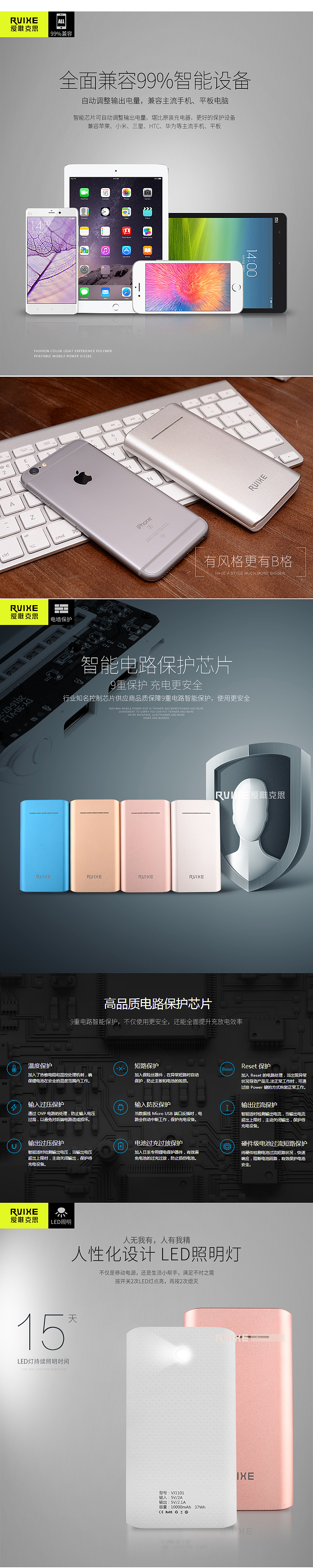 移动电源详情页设计（图ZNjA5NjgzNzI=） - 电商 - 站酷设计师优策电商设计原创素材 - 站酷ZCOOL