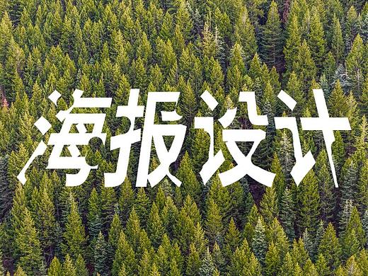 专升本海报版式设计文字排版