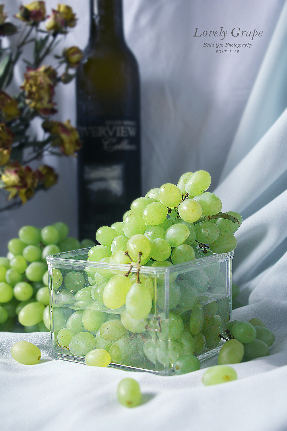 可爱的绿珍珠葡萄