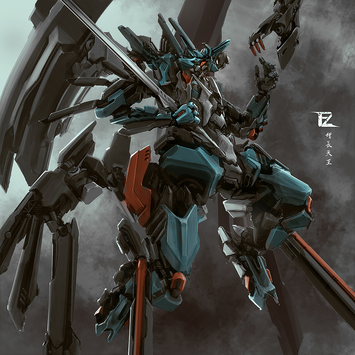 次世代的四大天王（图ZMTM1Mzg0NDIw） - 概念设定 - 站酷设计师小鸡出殻原创素材 - 站酷ZCOOL