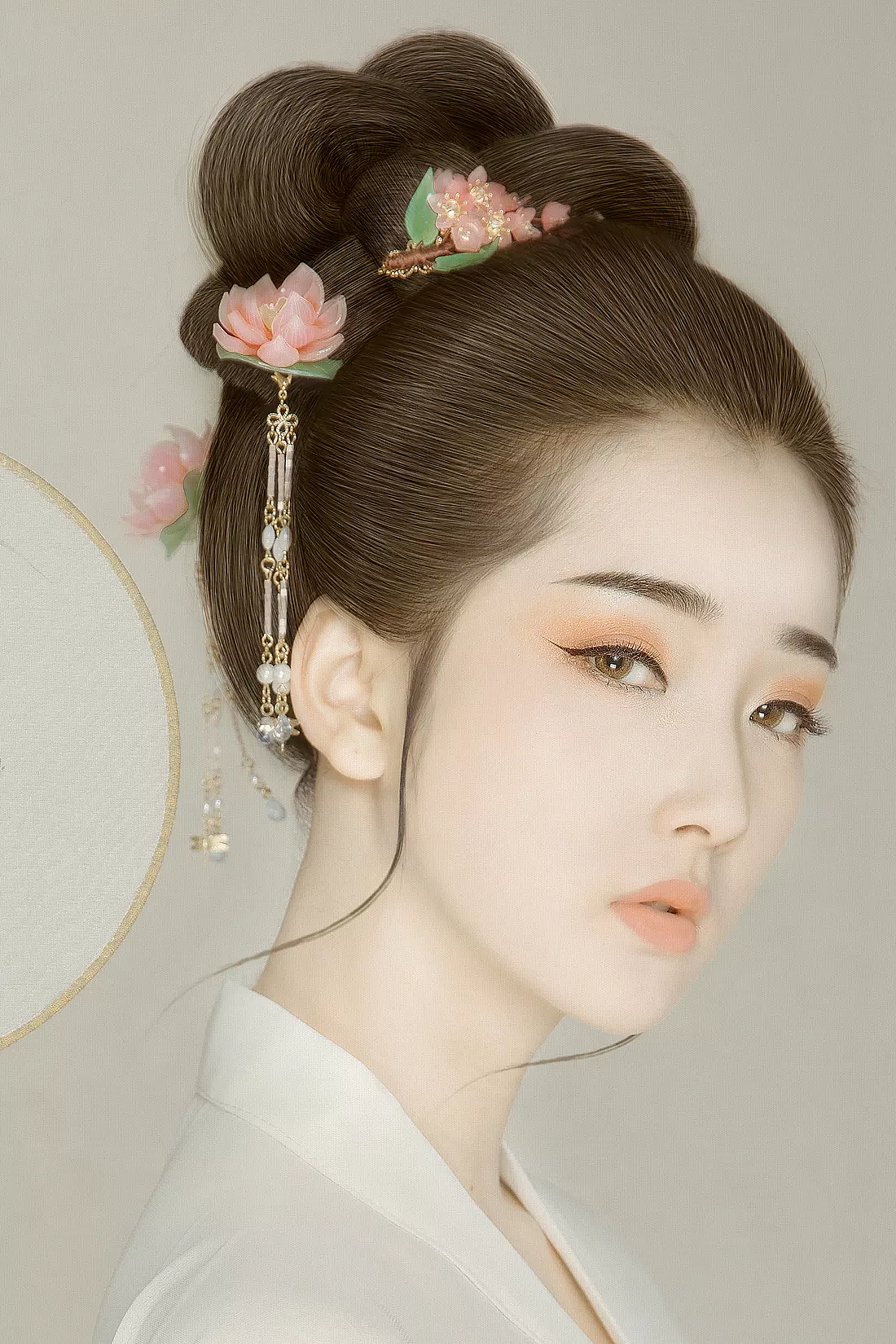 济南最艺术工笔画写真拍摄 古风照片拍摄 人像艺术写真