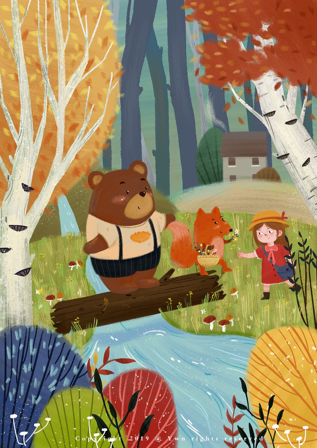 儿童插画（图ZMTczMTMyNTky） - 儿童插画 - 站酷设计师七禾页_七七原创素材 - 站酷ZCOOL