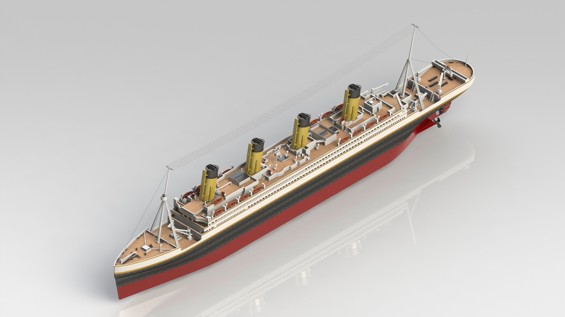 泰坦尼克号3d动画屏保壁纸(Titanic Memories 3D Screensaver) 图片预览