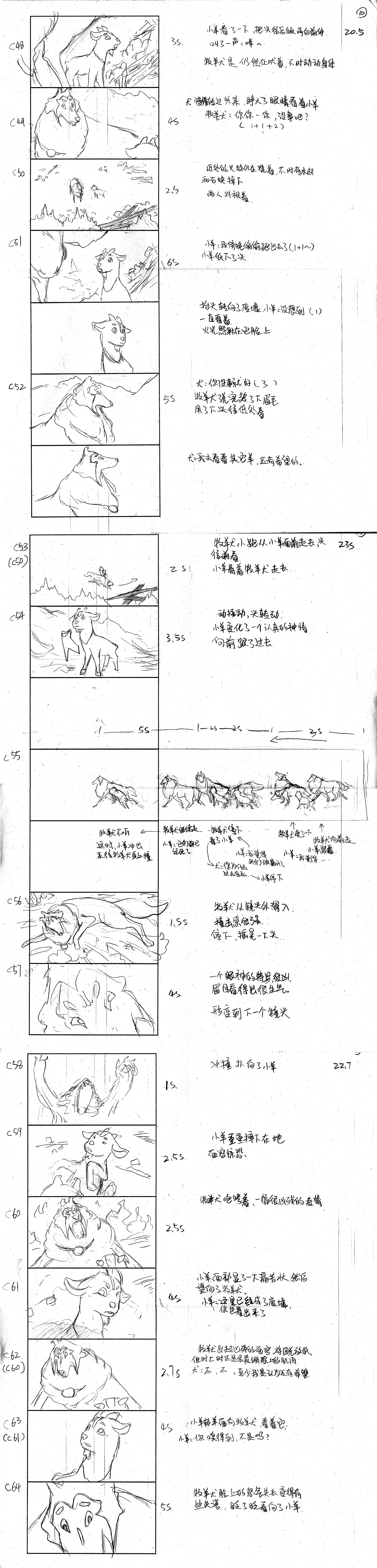 《犬与羊》美术设定-2016广工动画毕设作品(图ZNTAyMTk5NzI=) - 动画片 - 站酷设计师panpeitong原创素材 - 站酷ZCOOL