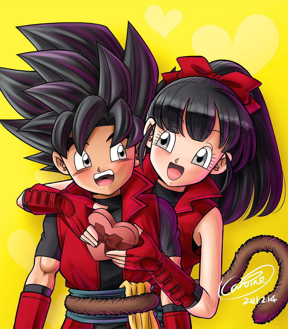 【龙珠】59悟空之日贺图【美少女梦工厂】sfc女儿玩游戏【龙珠】人造