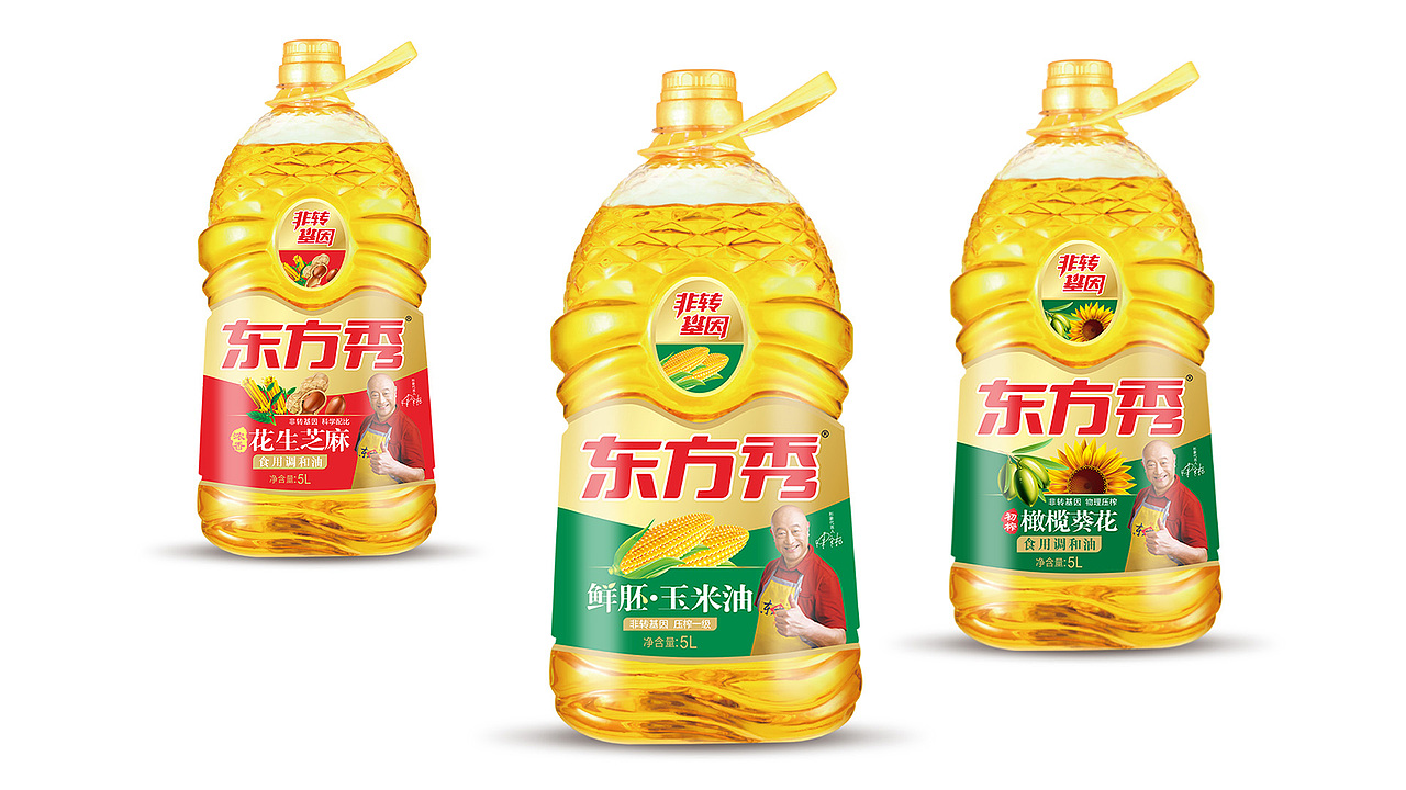 东方秀食用油灵智品牌策划食用油包装设计