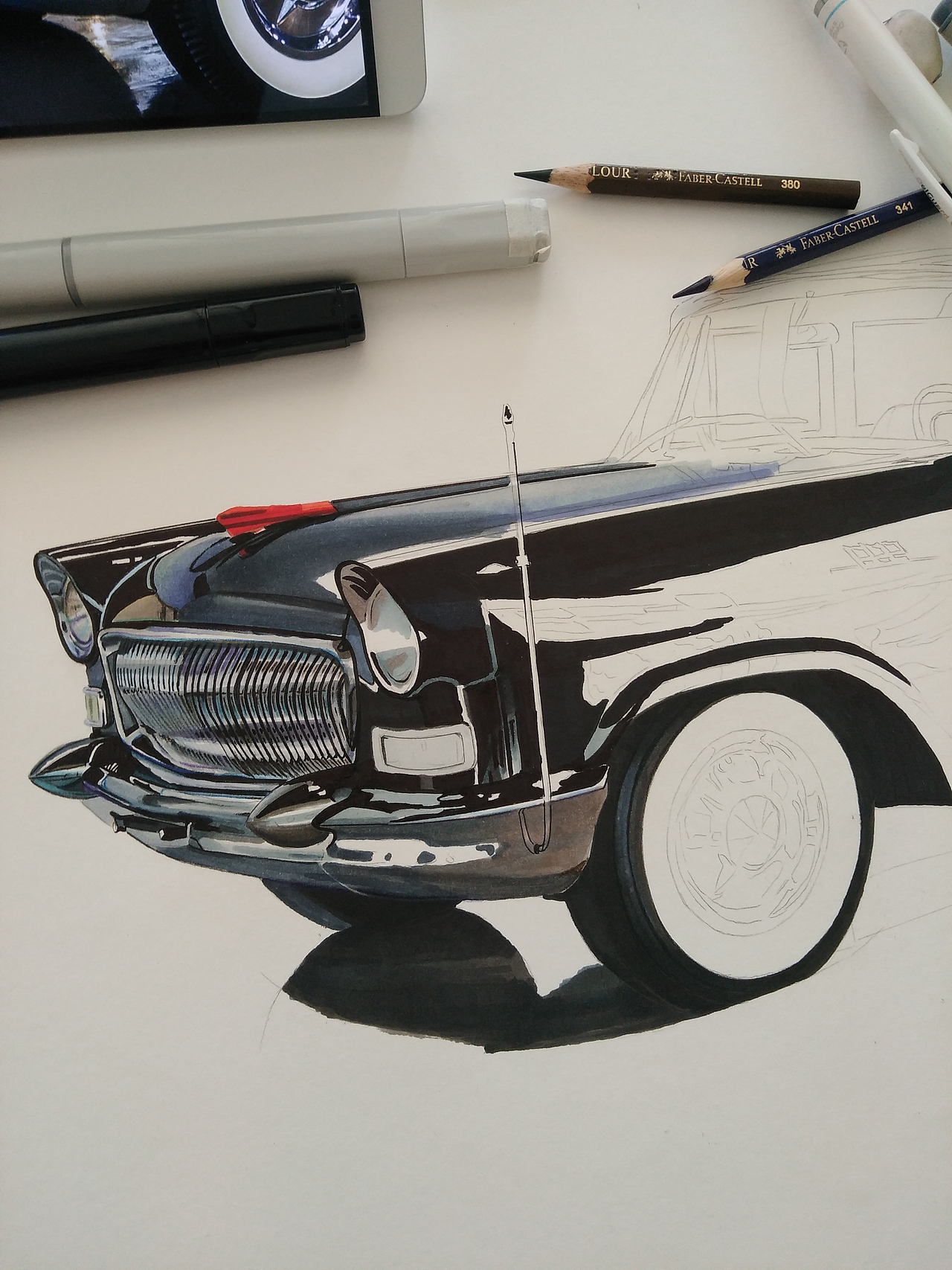 第一代国产阅兵车红旗ca721959