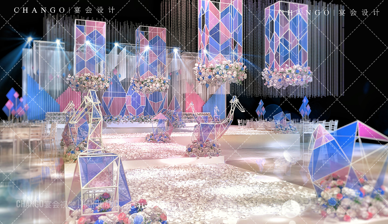 <3D婚礼效果图>真实现场效果 还原婚礼现场