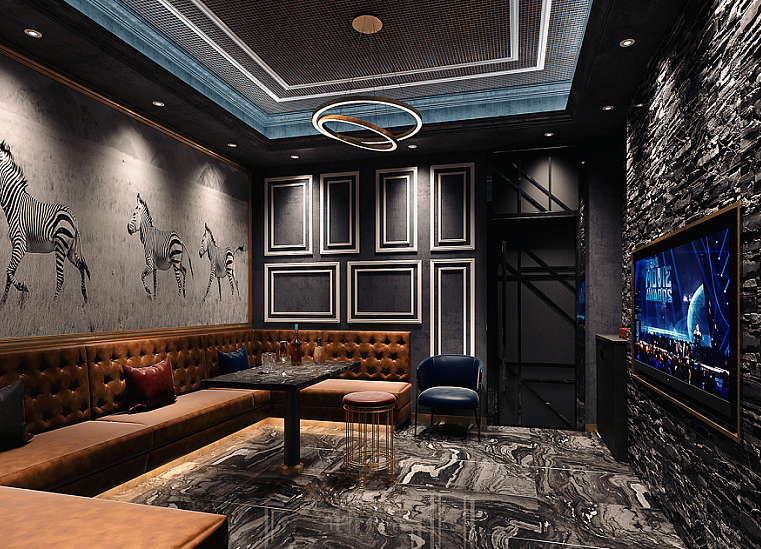 ktv包厢|空间|家装设计|徐糯1_原创作品-站酷zcool