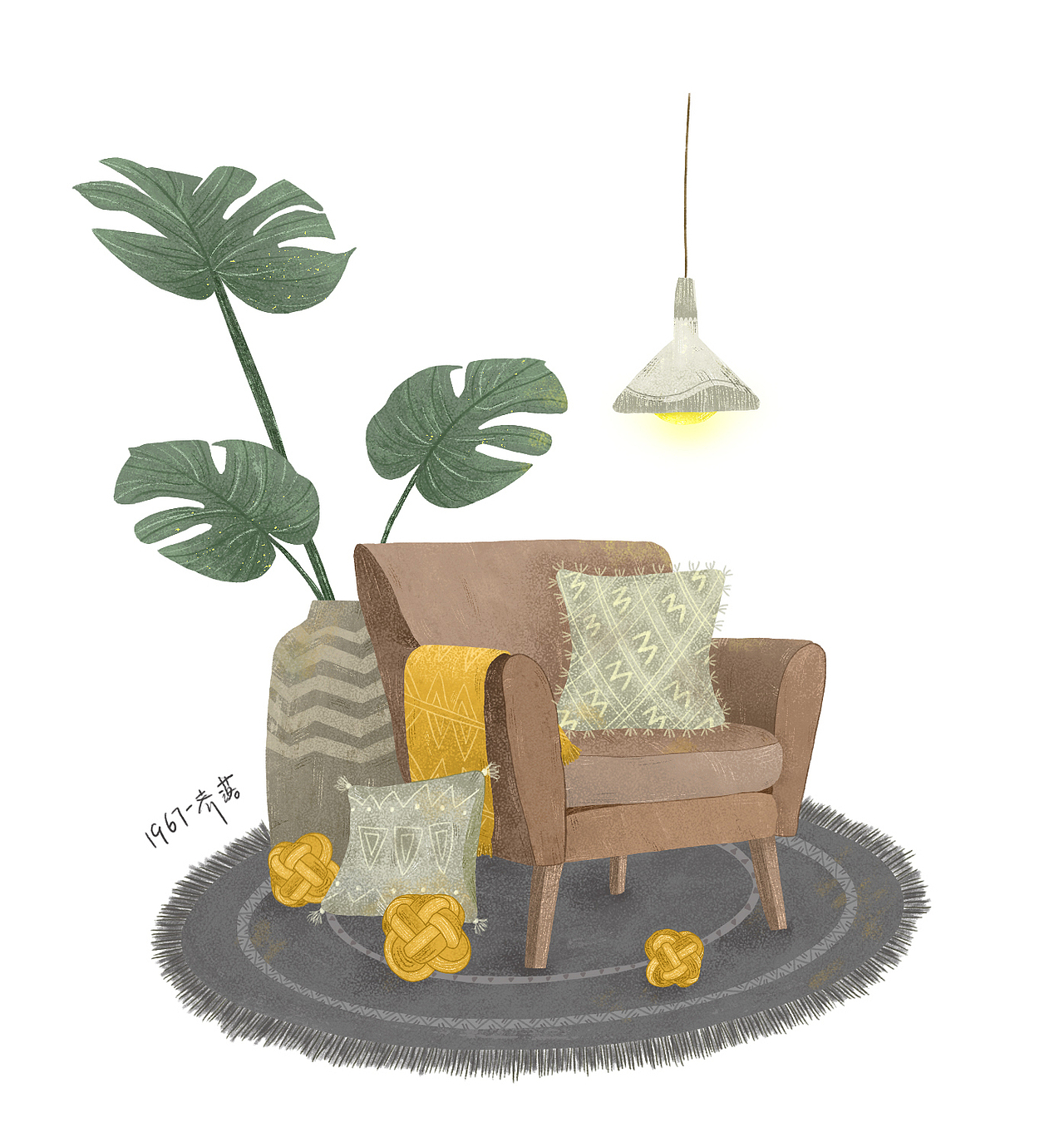 【插畫小場景】一次小小的嘗試~（圖ZMTcyMzYyMTgw） - 創(chuàng)作習(xí)作 - 站酷設(shè)計師齊落原創(chuàng)素材 - 站酷ZCOOL