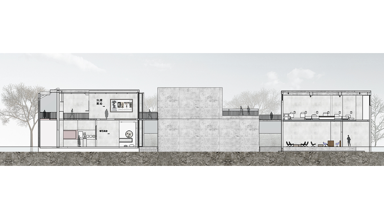 奇石馆展馆设计（图ZMjE2NzU4NDQw） - 建筑设计 - 站酷设计师正Q本人原创素材 - 站酷ZCOOL