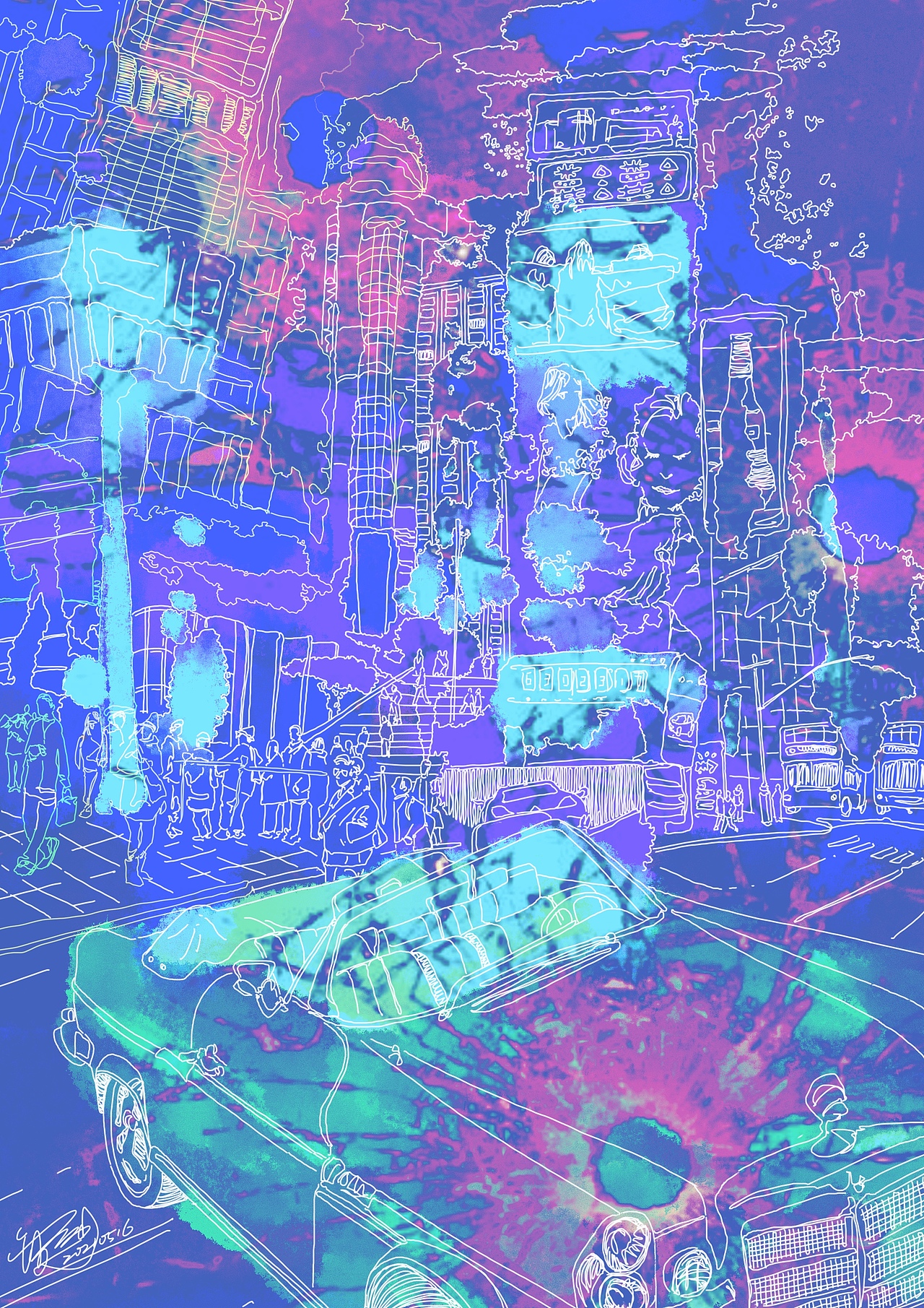 近期的画（图ZMjYxNjIzNTQ0） - 创作习作 - 站酷设计师QTH19原创素材 - 站酷ZCOOL