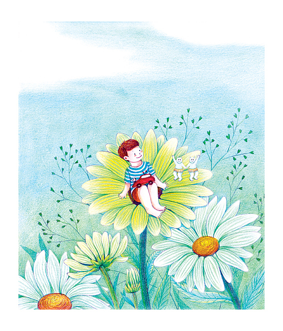 2016孔雀绿绿彩铅童画（图ZNTk1MDUxODQ=） - 儿童插画 - 站酷设计师孔雀绿原创素材 - 站酷ZCOOL