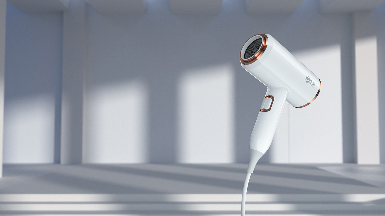 电吹风三维视频（图ZMjEyNjkxMTg4） - 动画/影视 - 站酷设计师亿意视频工作室原创素材 - 站酷ZCOOL