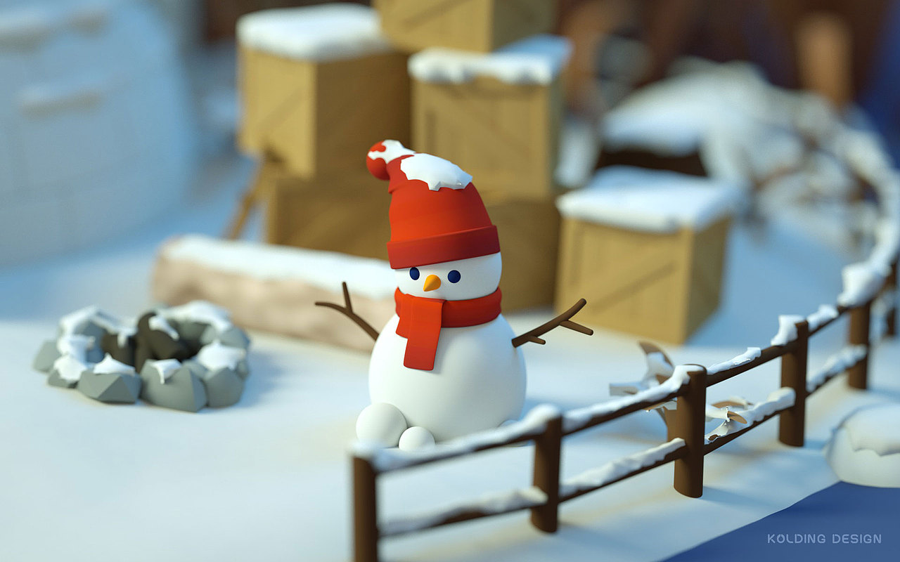 【C4D】精灵国度的四季（图ZMjE5OTgyMDYw） - 场景 - 站酷设计师柯灵_Kolding原创素材 - 站酷ZCOOL