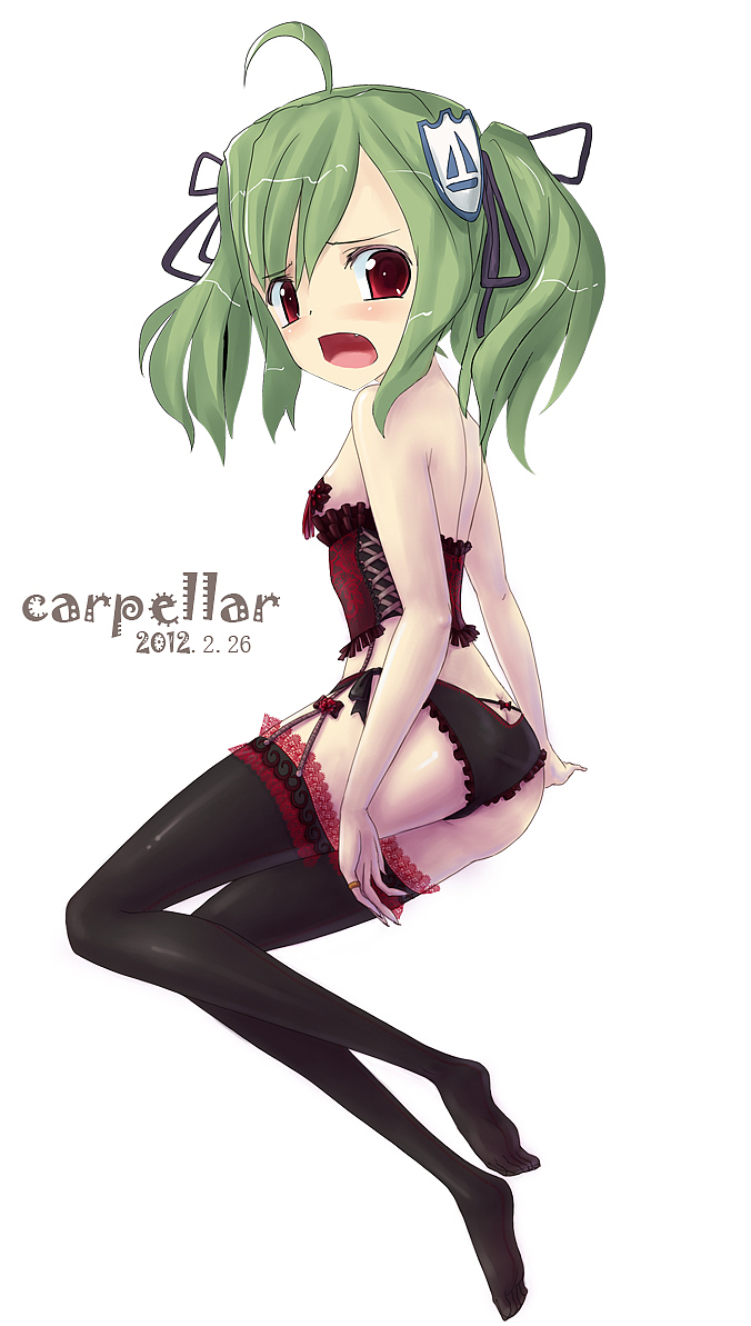 绿坝娘吸血礼服套装