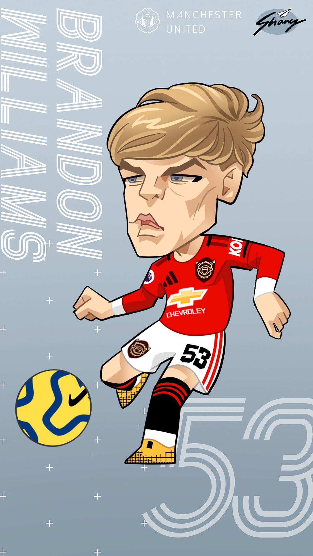 曼联24人插画作品