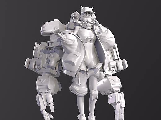 ZBrush+八猴学习作品