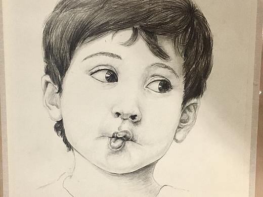 素描人像（个人主页-ZMjU4ODE0NjA=） - 绘画 - 站酷设计师露露心蕾儿原创素材 - 站酷ZCOOL