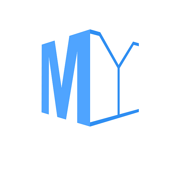 带有M和Y字母的logo (科技感)