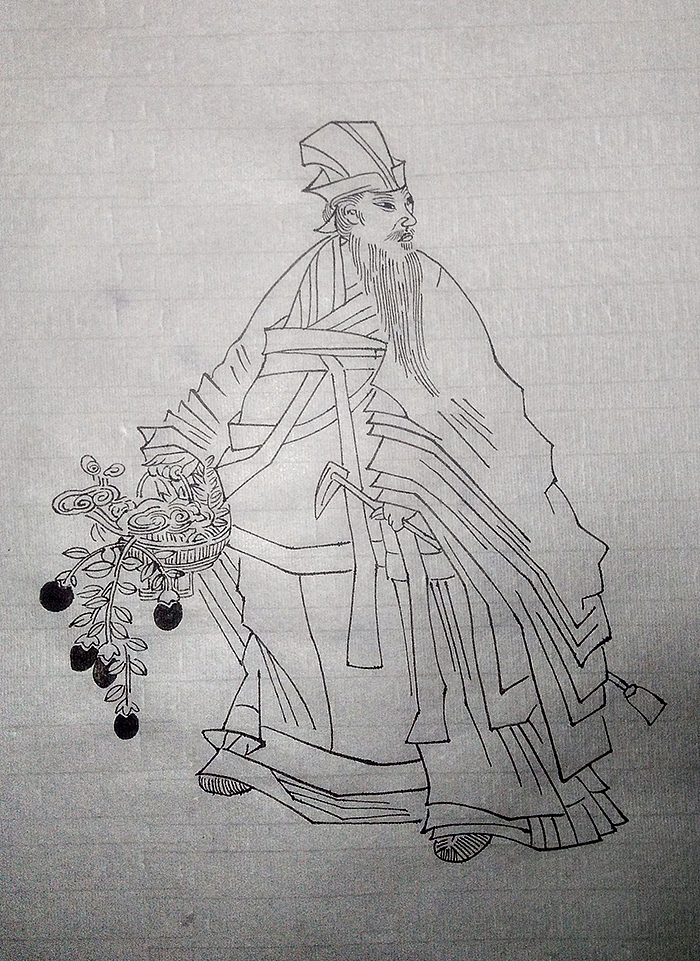 临摹[明]陈洪绶《水浒叶子》（图ZMTAyODExNzMy） - 绘画 - 站酷设计师刘伟art原创素材 - 站酷ZCOOL
