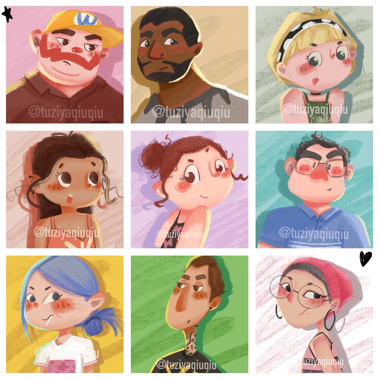 一些人物小头像