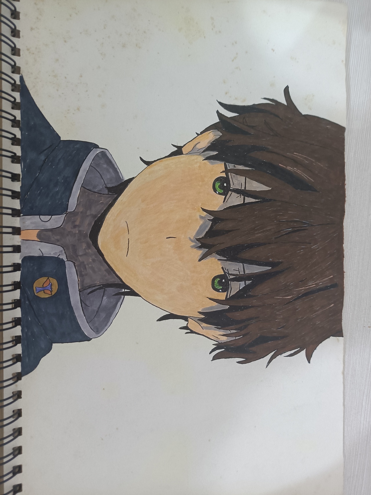 针管笔画及马克笔彩铅画