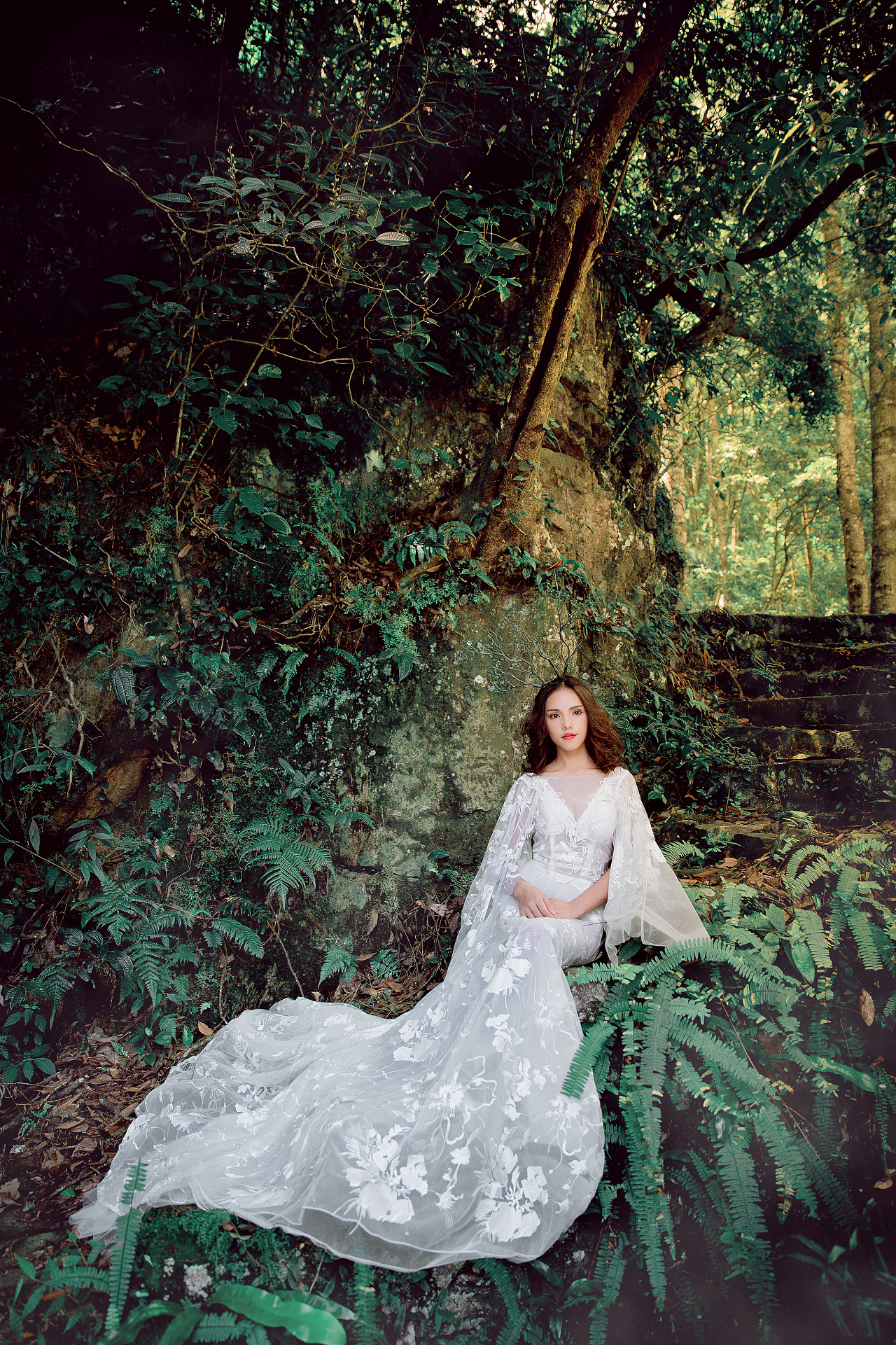 森系外景个人写真