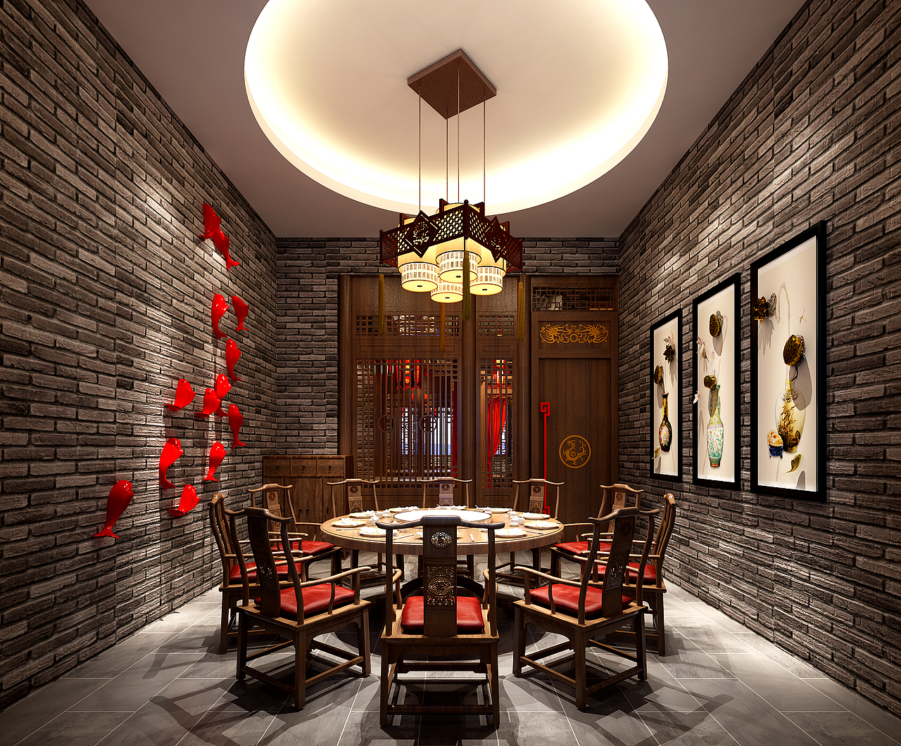小龙坎火锅店（图ZMTczNDUyMDYw） - 家装设计 - 站酷设计师铁板土豆片哇原创素材 - 站酷ZCOOL
