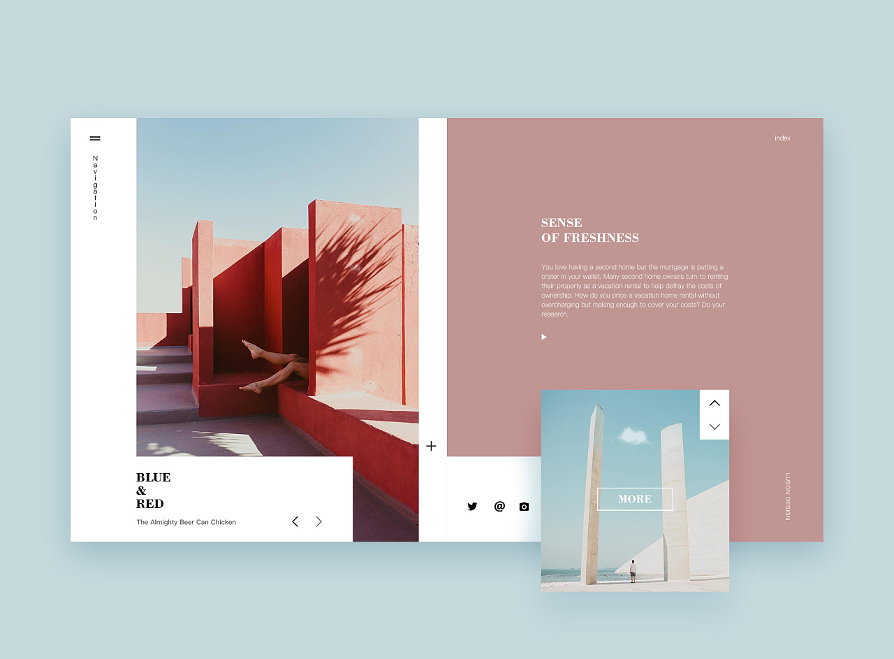 版式设计的可能性 为了使排版设计更好的为版面内容服务,寻求合乎情理