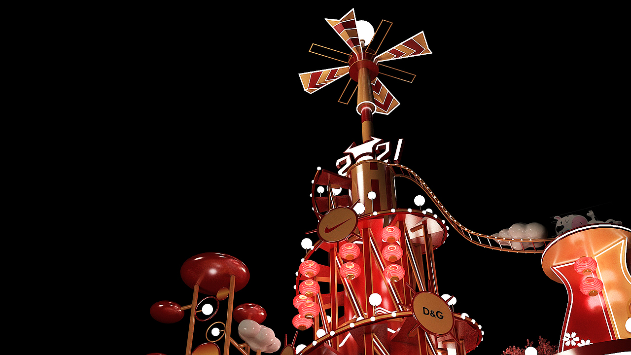 某商场美陈（图ZMjMwOTE3OTY4） - 场景 - 站酷设计师美陈Hello世界原创素材 - 站酷ZCOOL